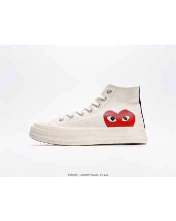 Converse Chuck Taylor All-Star 70 Hi Comme des Garcons PLAY White 150205C